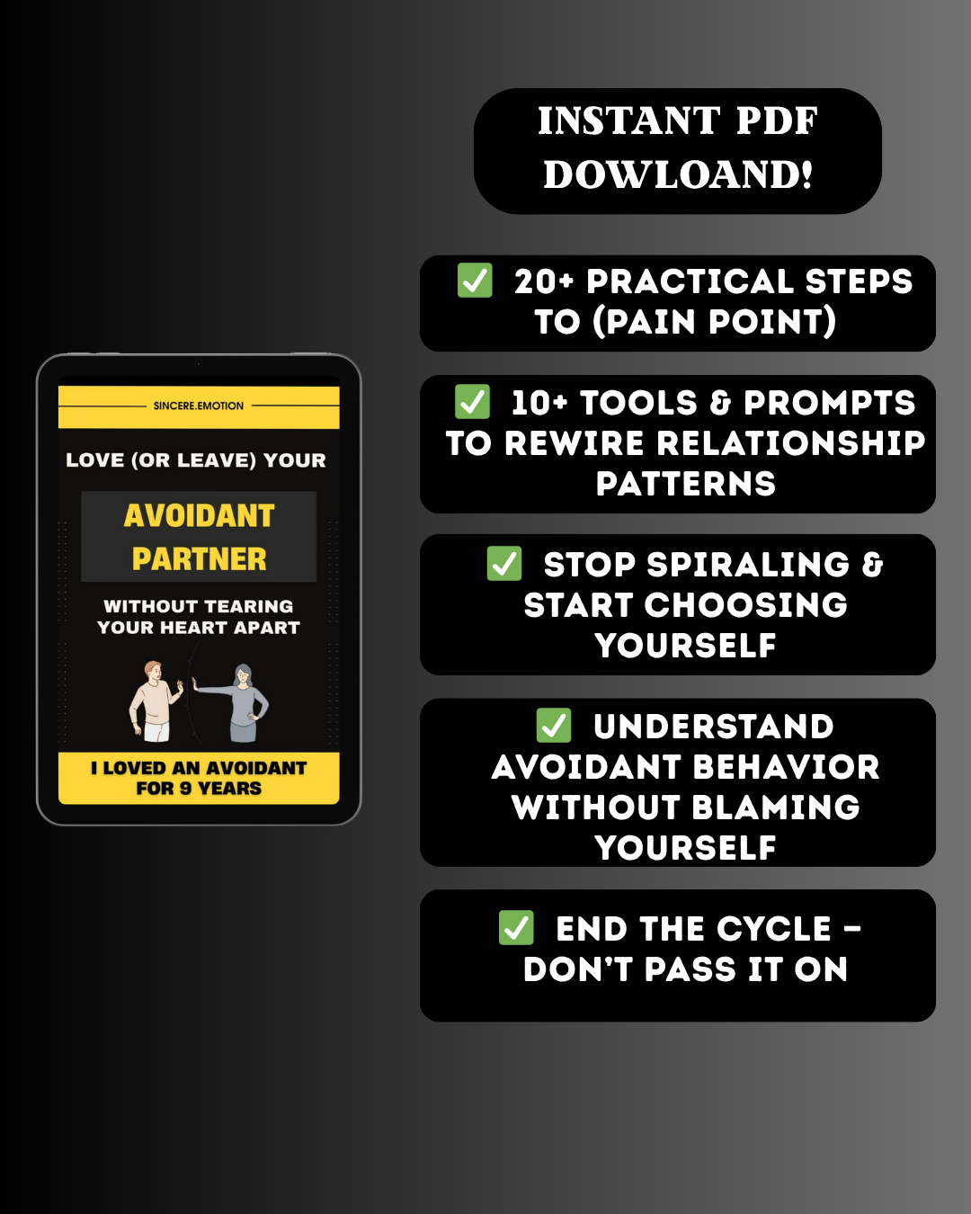 Love (or Leave) Your Avoidant Partner Without Tearing Your Heart Apart